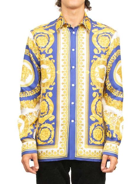 versace silk shirt replica free shipping|wholesale versace silk shirts.